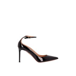 Aquazzura Love Affair 85 Schwarze Leder Pumps von Aquazzura