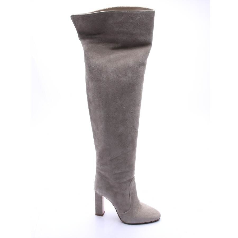 Aquazzura Overkneestiefel EUR 37 Grau von Aquazzura