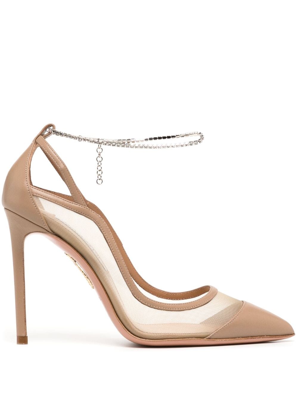 Aquazzura Secret Affair Pumps 110mm - Nude von Aquazzura