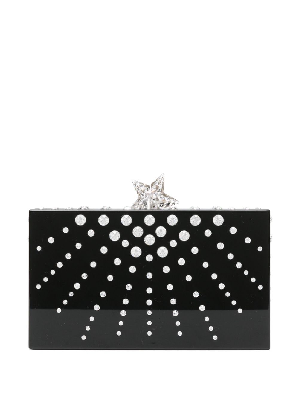 Aquazzura Starlight Clutch mit Kristallen - Schwarz von Aquazzura