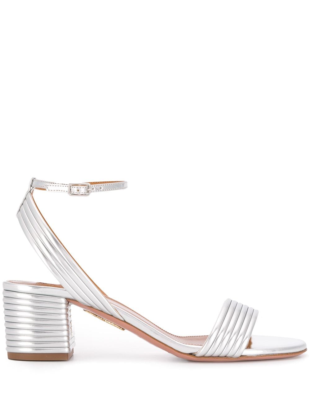 Aquazzura 'Sundance' Sandalen - Silber von Aquazzura