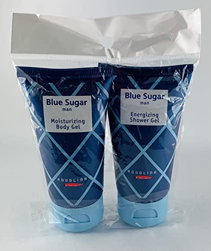 Aquolina Blue Sugar Man Moisturizing Body Gel Duschgel, 50 ml von Aquolina