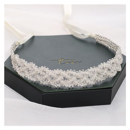 Aqxyedc Braut Perle Haarband Lange Kristall Stirnband Hochzeit Kopfschmuck Handgemachte Haarschmuck Kopfbedeckung Brautjungfer Kopfschmuck Ornamente wanglan Aqxyedc Braut Perle Haarband Lange Kristall Stirnband Hochzeit Kopfschmuck Handgemachte Haarschmuck Kopfbedeckung Brautjungfer Kopfschmuck Ornamente wanglan von Aqxyedc