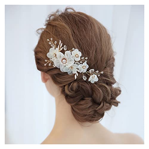 Aqxyedc Garn Flower Hair Kämme for Braut Hochzeit Haar Ascessorien Handgemachte Kämme in Haar Party Prom Braut Haar Kamm Braut Zubehör wanglan Aqxyedc Garn Flower Hair Kämme for Braut Hochzeit Haar Ascessorien Handgemachte Kämme in Haar Party Prom Braut Haar Kamm Braut Zubehör wanglan von Aqxyedc