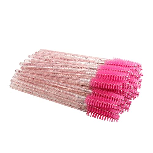 Aqxyxsw 1000 STÜCK Wimpernverlängerung Einweg Make-up Augenbrauenbürste Mascara Zauberstab Applikator Wimpern Kosmetikpinsel Set Make-up-Tool lingli(Color:01) von Aqxyxsw