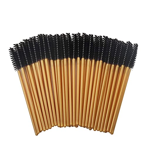 Aqxyxsw 1000 Stück/Pack Einweg-Mikrowimpernbürsten Mascara Zauberstäbe Applikator Zauberstabbürsten Augenbrauenkammbürsten Spooler Make-up-Tools lingli(Color:A) von Aqxyxsw