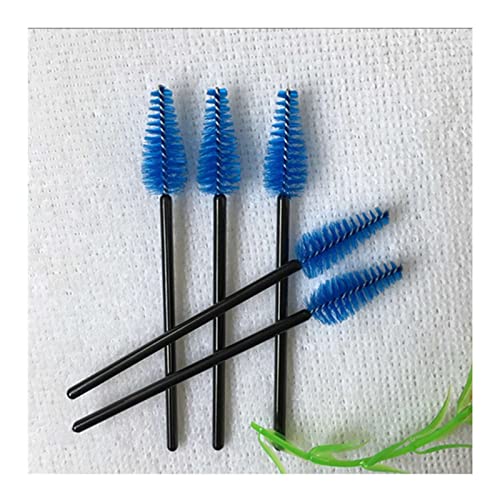 Aqxyxsw 1000 Stück Einweg-Wassertropfenform Wimpernbürste Kamm Wimperntusche Zauberstäbe Wimpern Verlängerung Einzelapplikator Bunt lingli(Color:Blu) von Aqxyxsw