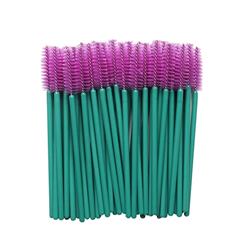 Aqxyxsw 1000 Stück Wimpernverlängerung Einweg-Augenbrauenbürste Mascara Zauberstab Applikator Spooler Wimpern Kosmetikpinsel Set Make-up-Tools lingli(Color:03) von Aqxyxsw