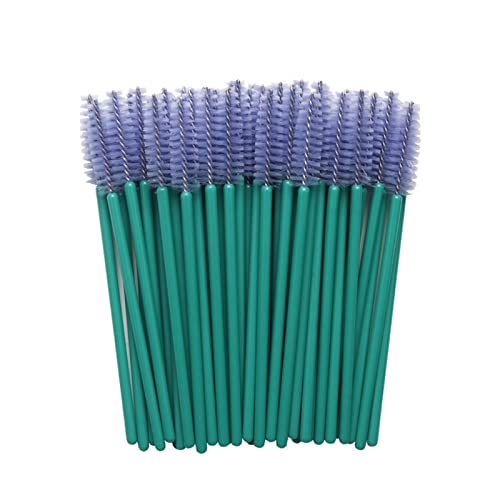 Aqxyxsw 1000 Stück Wimpernverlängerung Einweg-Augenbrauenbürste Mascara Zauberstab Applikator Spooler Wimpern Kosmetikpinsel Set Make-up-Tools lingli(Color:05) von Aqxyxsw