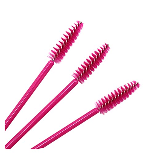 Aqxyxsw 1000 Teile/los Einweg Wimpern Wimpern Make-Up Pinsel Mini Mascara Zauberstäbe Pinsel Wimpern Verlängerung Curler Werkzeug lingli(Orange) von Aqxyxsw