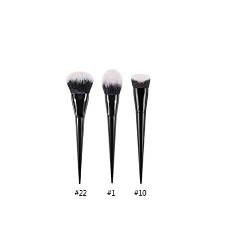Aqxyxsw 11/2 teile/satz Foundation Puder Abgewinkelt Rouge Schatten Polieren Make Up Pinsel Lidschatten Concealer Make Up Pinsel Kontur Highlighter lingli(Color:3pcs 3) von Aqxyxsw