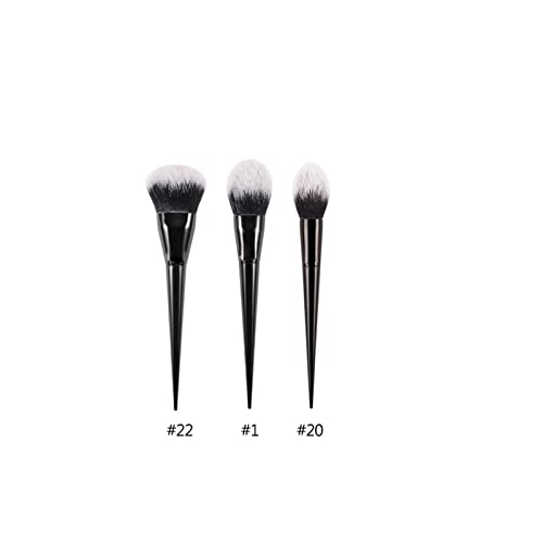 Aqxyxsw 11/2 teile/satz Foundation Puder Abgewinkelt Rouge Schatten Polieren Make Up Pinsel Lidschatten Concealer Make Up Pinsel Kontur Highlighter lingli(Color:3pcs 4) von Aqxyxsw