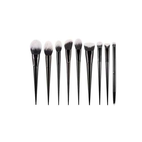 Aqxyxsw 11/2 teile/satz Foundation Puder Abgewinkelt Rouge Schatten Polieren Make Up Pinsel Lidschatten Concealer Make Up Pinsel Kontur Highlighter lingli(Color:9pcs 1) von Aqxyxsw