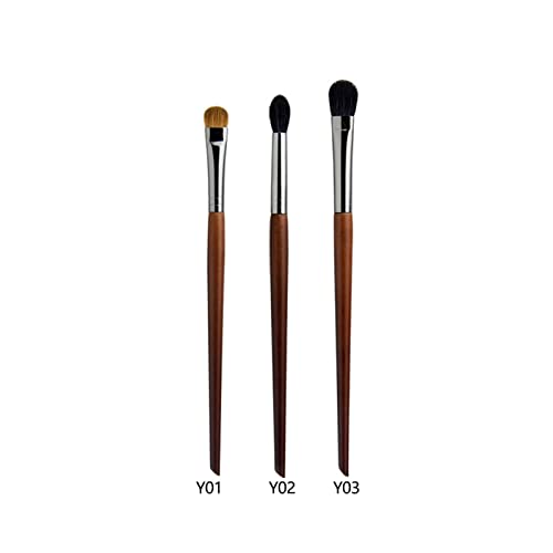 Aqxyxsw 3 teile/satz Professionelle Augen Make-Up Pinsel Lidschatten Schminken Highlighter Falten Augenbrauen Detail Smoky Augen Pinsel Tierhaar lingli(Color:01 02 03) von Aqxyxsw
