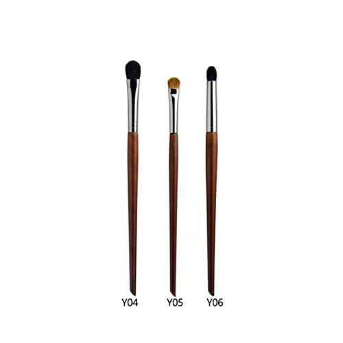 Aqxyxsw 3 teile/satz Professionelle Augen Make-Up Pinsel Lidschatten Schminken Highlighter Falten Augenbrauen Detail Smoky Augen Pinsel Tierhaar lingli(Color:04 05 06) von Aqxyxsw