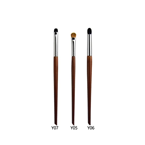 Aqxyxsw 3 teile/satz Professionelle Augen Make-Up Pinsel Lidschatten Schminken Highlighter Falten Augenbrauen Detail Smoky Augen Pinsel Tierhaar lingli(Color:05 06 07) von Aqxyxsw
