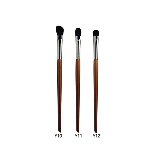 Aqxyxsw 3 teile/satz Professionelle Augen Make-Up Pinsel Lidschatten Schminken Highlighter Falten Augenbrauen Detail Smoky Augen Pinsel Tierhaar lingli(Color:10 11 12) von Aqxyxsw
