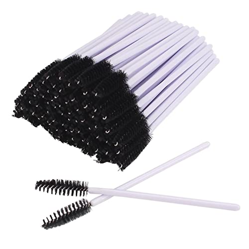 Aqxyxsw 9 Farben-Verfassungs-Bürsten 1000Pcs/lot Wegwerfwimpern-Bürsten-Peitschen-Verlängerungs-Mascara-Applikator-Zauberstab-Augen-Lippenkosmetik-Bürste lingli(Color:A1) von Aqxyxsw