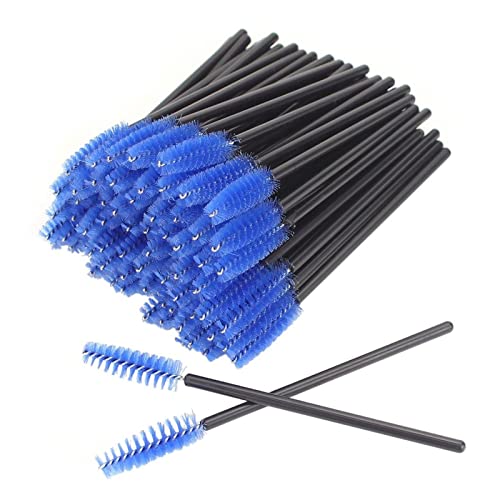 Aqxyxsw 9 Farben-Verfassungs-Bürsten 1000Pcs/lot Wegwerfwimpern-Bürsten-Peitschen-Verlängerungs-Mascara-Applikator-Zauberstab-Augen-Lippenkosmetik-Bürste lingli(Color:A11) von Aqxyxsw