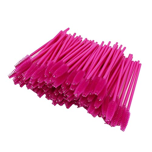 Aqxyxsw 9 Farben-Verfassungs-Bürsten 1000Pcs/lot Wegwerfwimpern-Bürsten-Peitschen-Verlängerungs-Mascara-Applikator-Zauberstab-Augen-Lippenkosmetik-Bürste lingli(Color:A8) von Aqxyxsw