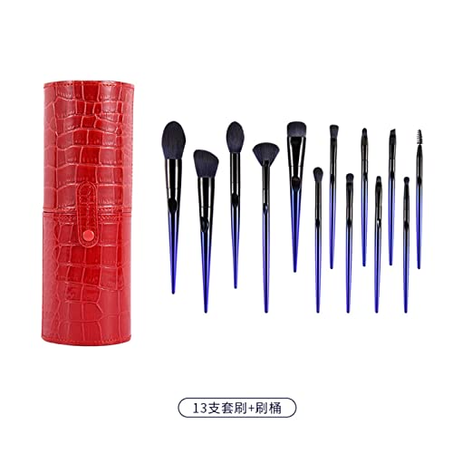 Aqxyxsw Make-up-Pinsel-Set Loser Puder-Pinsel Conditioning-Pinsel Lidschatten-Pinsel Foundation-Pinsel Augenbrauen-Pinsel Make-up-Pinsel-Set lingli(Color:As pic 9) von Aqxyxsw