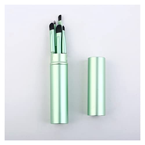 Aqxyxsw Professionelles 5-teiliges Reise-tragbares Mini-Augen-Make-up-Pinsel-Set Lidschatten-Eyeliner-Augenbrauenpinsel lingli(Color:02) von Aqxyxsw