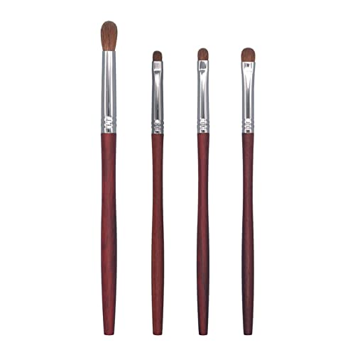 Aqxyxsw Professionelles handgemachtes Make-up-Pinsel-Set 4-teiliges weiches Haar-Lidschatten-Mischpinsel-Rot-Sandelholz-Make-up-Pinsel-Set lingli Aqxyxsw Professionelles handgemachtes Make-up-Pinsel-Set 4-teiliges weiches Haar-Lidschatten-Mischpinsel-Rot-Sandelholz-Make-up-Pinsel-Set lingli von Aqxyxsw