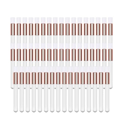 Aqxyxsw Wimpernreinigungsbürste Lash Shampoo Bürste for Wimpernverlängerung Peel Off Mitesser Entferner Makeup Tools lingli(Color:White 50pcs) von Aqxyxsw