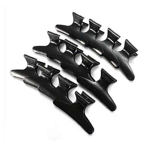GUYTRM 1/6/12 stücke Schmetterling Haar Clips Frau Mädchen Haarnadeln Styling Halten Werkzeuge Haar Abschnitt Klaue Klammern Pro Salon Haar zubehör lingli(1PCS) von Aqxyxsw
