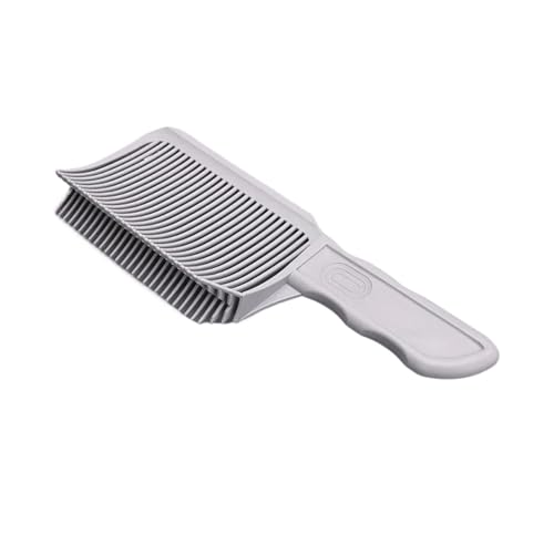 GUYTRM Barber Fade Combs Haarschneidewerkzeug for Farbverlauf-Frisurenkamm, Haarschneidekamm mit flacher Oberseite for Männer, hitzebeständige Fade-Bürste빗 lingli(Bianco) von Aqxyxsw