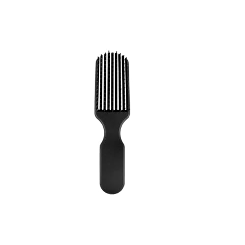 GUYTRM Haar Lockige Entwirren Haar Pinsel Massage Anti Statische Haar Pinsel Haushalt Aushöhlen Haar Pinsel Salon Styling Haar Werkzeug for frauen lingli(Black) von Aqxyxsw