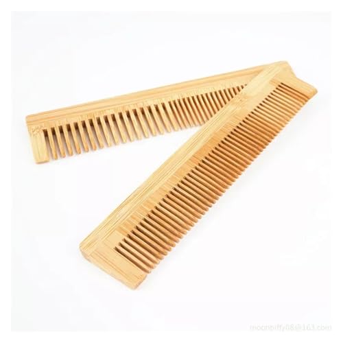 GUYTRM Holz Kamm Bambus Massage Haar Kämme Natürliche Anti-statische Haar Bürsten Haarpflege Massage Kamm Männer Friseur Styling Werkzeug lingli von Aqxyxsw
