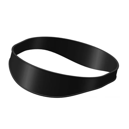 GUYTRM Silikon-Haarschnitte, gebogenes Stirnband, Haarschnittband, Ausschnitt, Rasierschablone, Haarschneideanleitung, DIY-Haarstyling-Lineal-Werkzeug for Männer lingli(Black) von Aqxyxsw