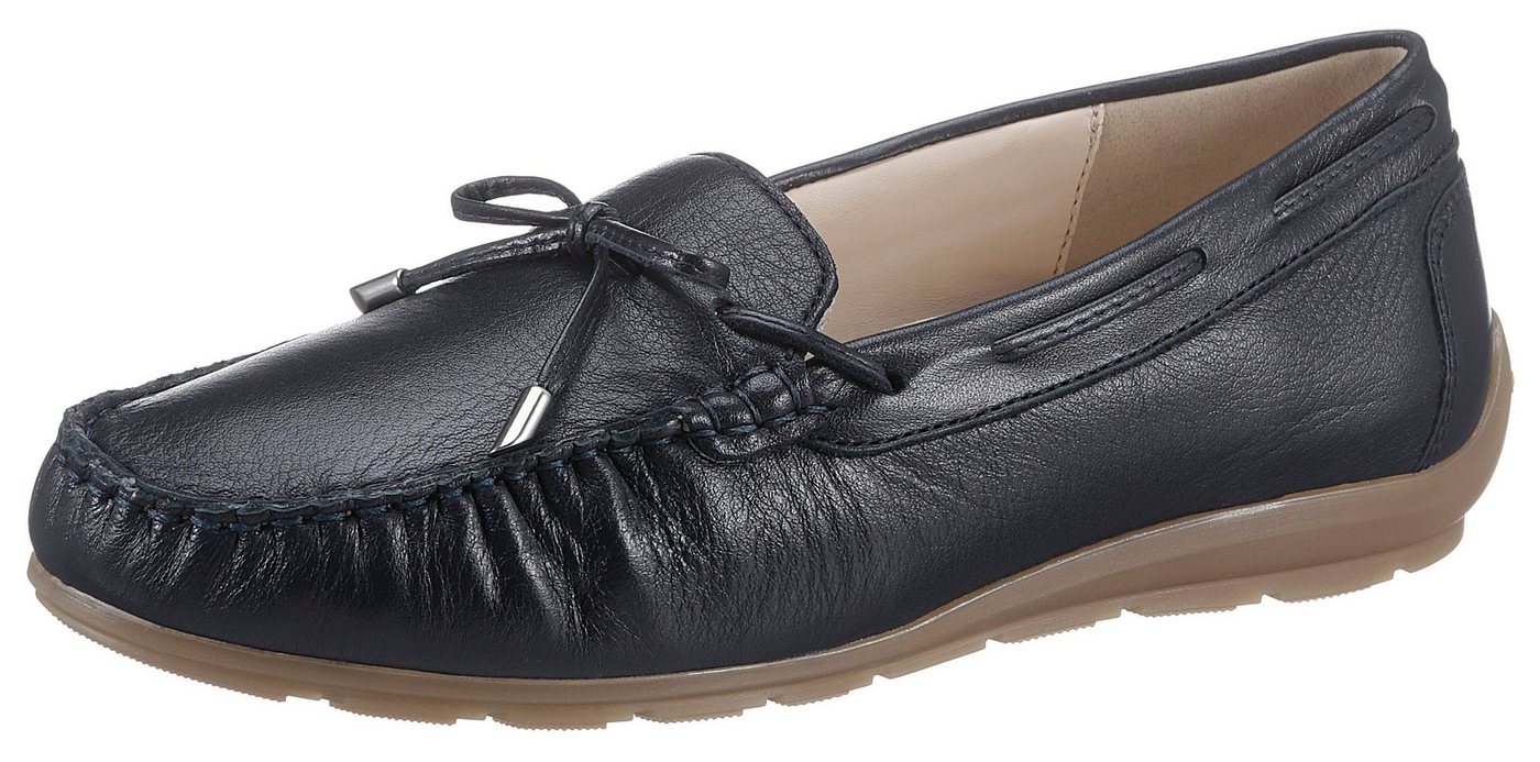 Ara ALABAMA Mokassin Slipper, Freizeitschuh mit High Soft Wechselfußbett in Weite G von Ara