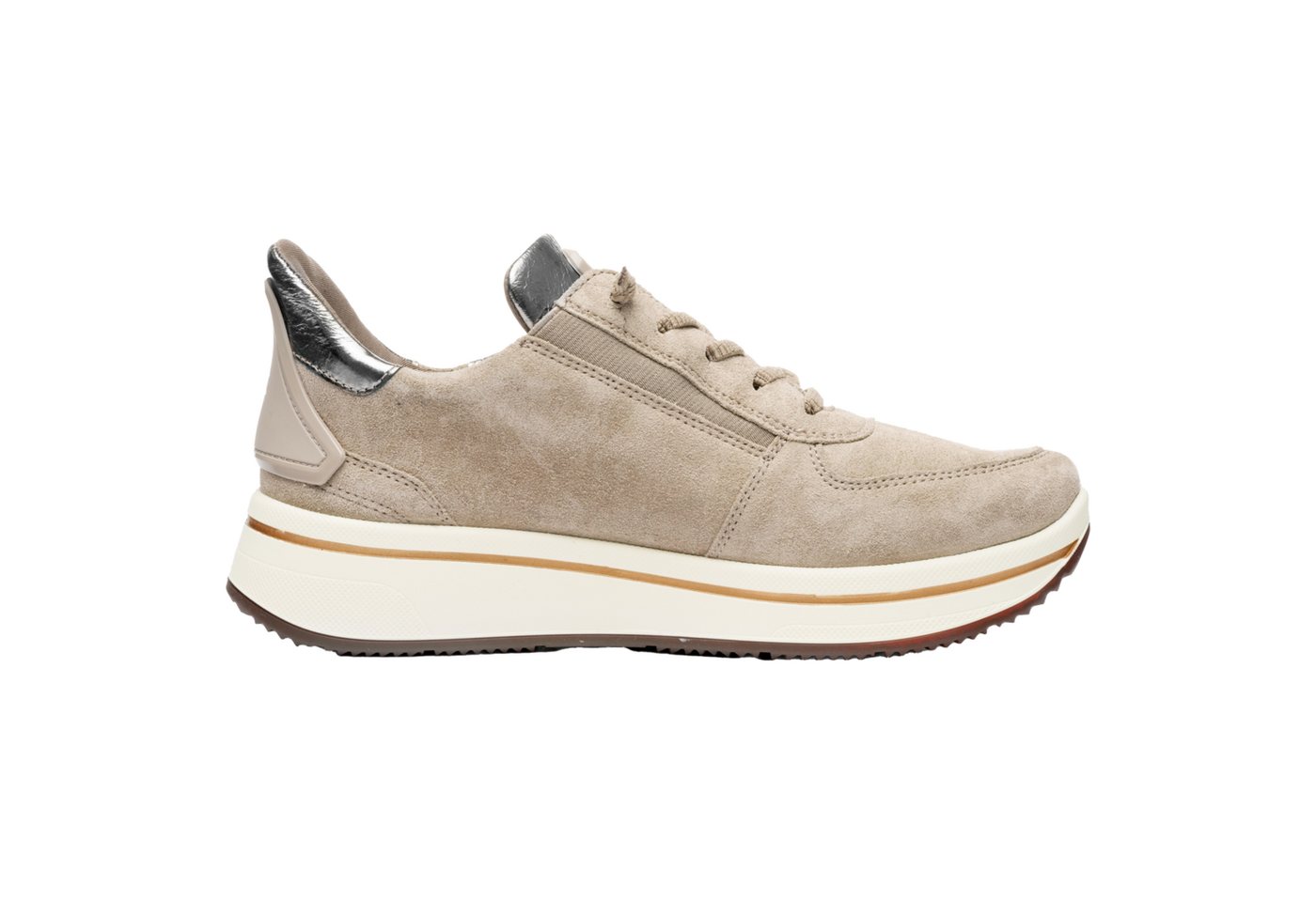 Ara Ara 27554-15 SAPPORO 3.0, Sneaker, Cashmere/ Beige/ Grau, Damen Sneaker von Ara