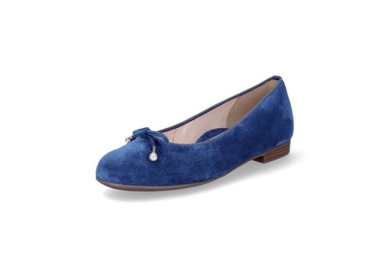 Ara Ara Damen Leder Ballerina cobalt blau 9 Ballerina von Ara