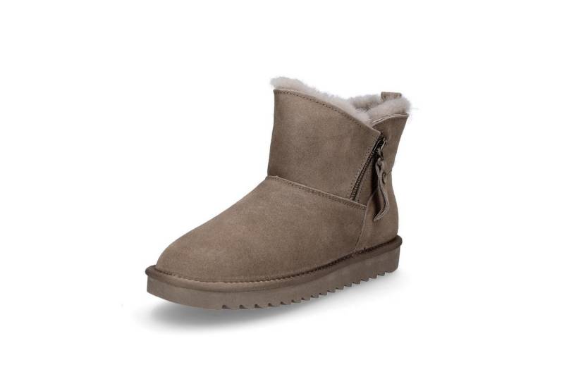 Ara Ara Damen Leder Boot taupe Ankleboots von Ara