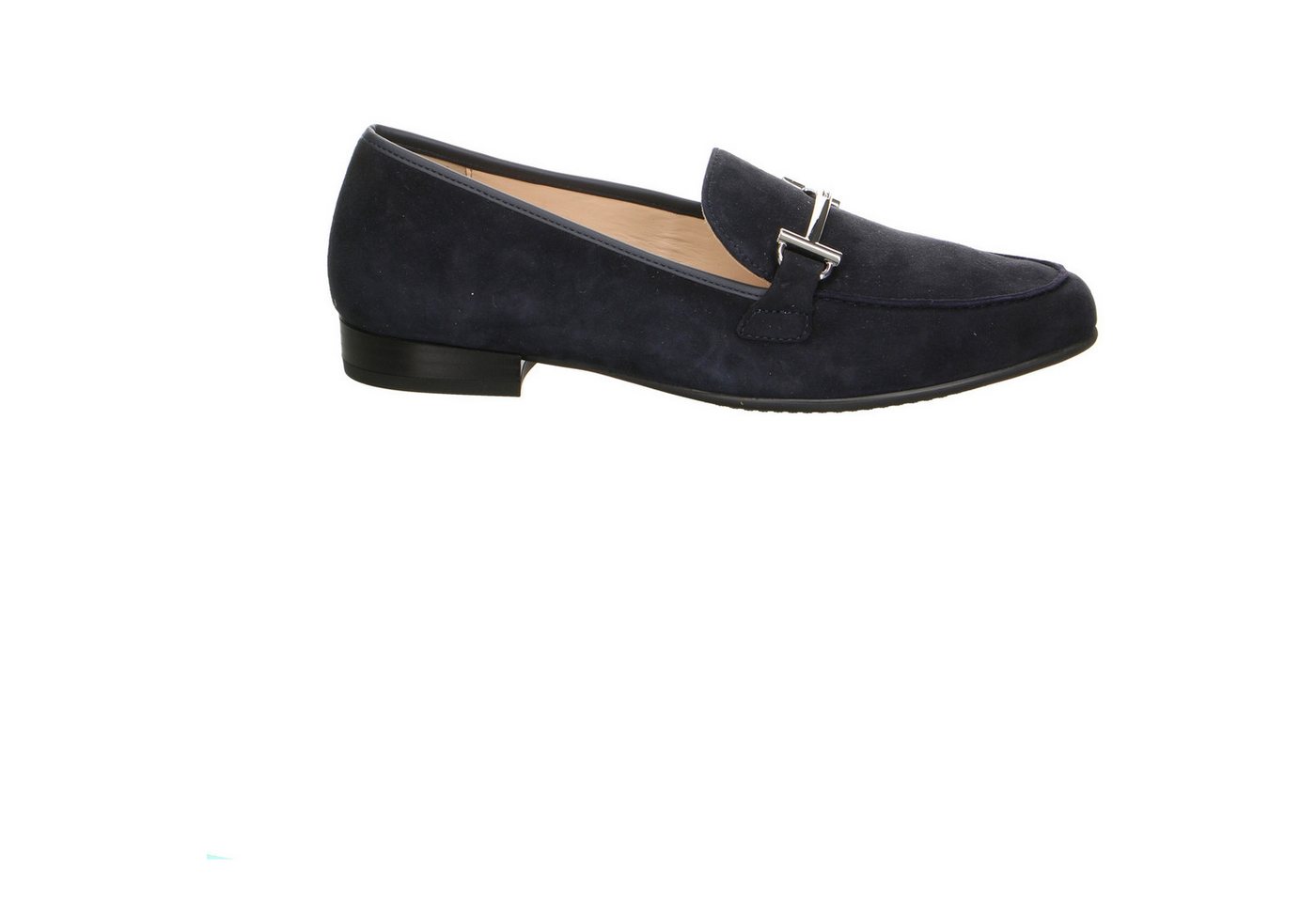 Ara Ara Velour Pumps Flach blau Loafer von Ara