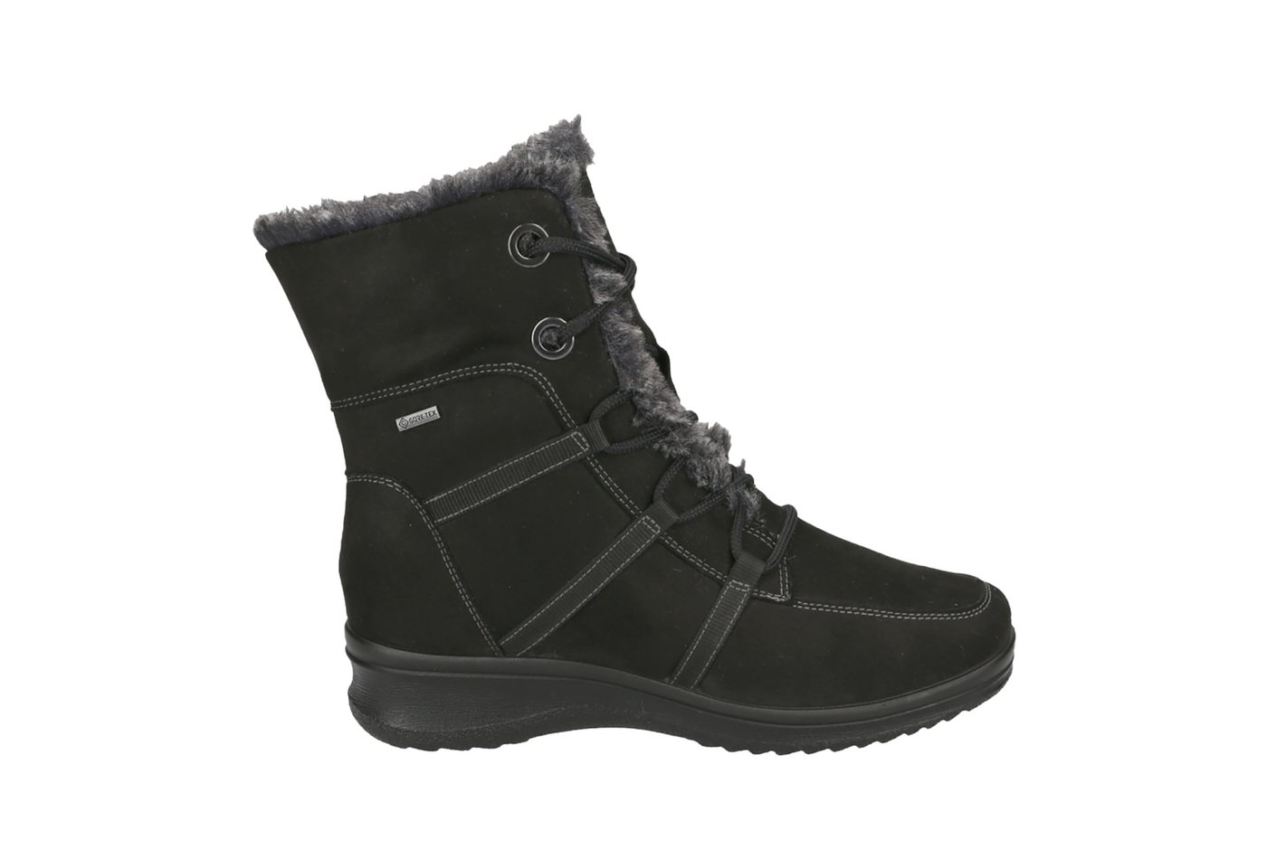 Ara Ara 48554-65 MÜNCHEN, Warmfutter, Boots, Schwarz, Damen Stiefel von Ara