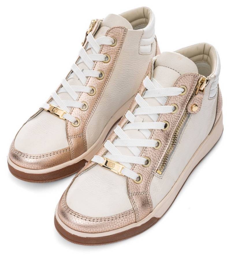 Ara ROM Sneaker, High Top Sneaker, Schnürboots mit Reißverschluss von Ara