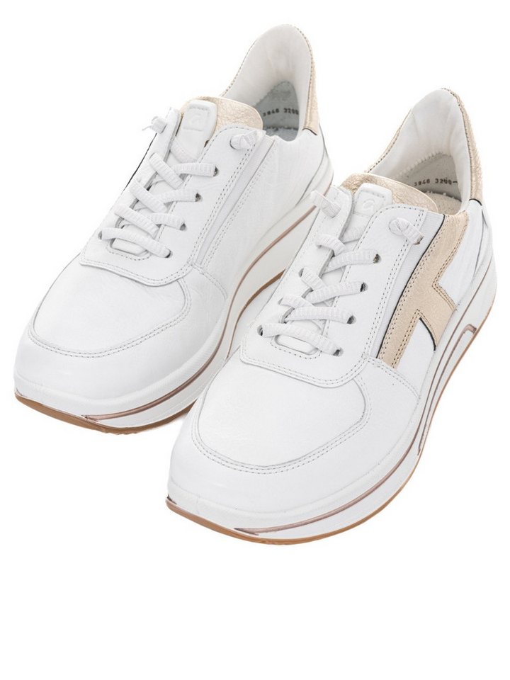 Ara SAPPORO Slip-On Sneaker, Freizeitschuh, Schnürschuh mit Frottee-Futter, H-Weite von Ara