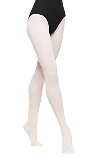 Arabesque Professionelle Damen Ballett Strumpfhose Ballettstrumpfhose 3D Microfaser ohne Naht 2014 (3 (164-170cm), Ecru) von Arabesque