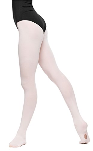 Arabesque Professionelle Damen Ballett Strumpfhose 3D Microfaser mit variablem Fuß 2015 (4 (170-176cm), Lachs) von Arabesque