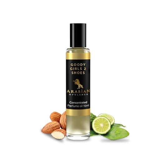 Arabian Opulence FR139 GOODY GIRLS 2 SHOES Roll-on Parfümöl | konzentriertes Duft-Körperöl | langanhaltendes Parfüm auf Ölbasis für Frauen | Reisegröße, alkoholfrei, weiches Parfümölflasche (15 ml) von Arabian Opulence