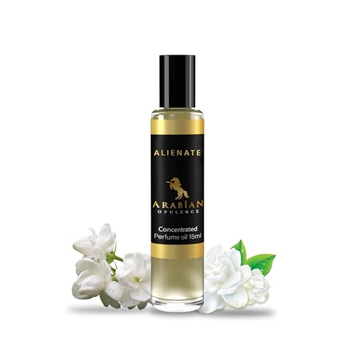 Arabian Opulence FR15 ALIENATE Roll-on Parfümöl | Konzentriertes Parfüm Körperöl | Langanhaltendes Parfüm auf Ölbasis für Frauen | Reisegröße Alkoholfreies weiches Flasche (15ml) von Arabian Opulence