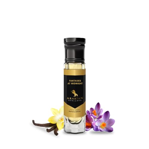 Arabian Opulence FR209 FANTASIES AT MIDNIGHT Roll-on Parfümöl | Konzentriertes Parfüm Körperöl | Langanhaltendes Parfüm auf Ölbasis für Frauen | Reisegröße Alkoholfreies Parfümöl Flasche (6ml) von Arabian Opulence