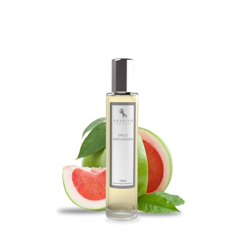 Arabian Opulence FR258 SPICE EXPLOSION Roll-on Parfümöl | Konzentriertes Parfüm Körperöl | Langanhaltendes Parfüm auf Ölbasis für Männer | Reisegröße Alkoholfreies weiches Parfümöl Fläschchen (15ml) von Arabian Opulence