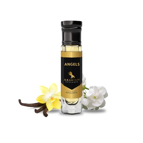 Arabian Opulence FR27 ANGELS Roll-on Parfümöl | Konzentriertes Parfüm-Körperöl | Lang anhaltendes Parfüm auf Ölbasis für Frauen | Reisegröße Alkoholfreies Parfümöl-Fläschchen (6ml) von Arabian Opulence