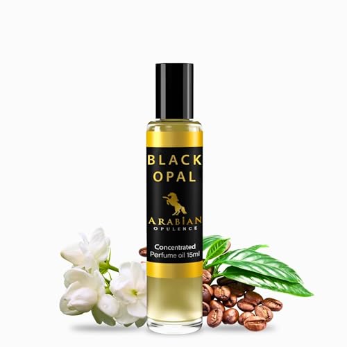 ARABIAN OPULENCE FR49 Black Opal Parfüm für Damen | Duftöl Black Opal Roll-On Parfüm für Frauen | Langanhaltendes Parfüm | Reisegröße Alkoholfreier Konzentriertes Parfum Damen (15ml) von Arabian Opulence