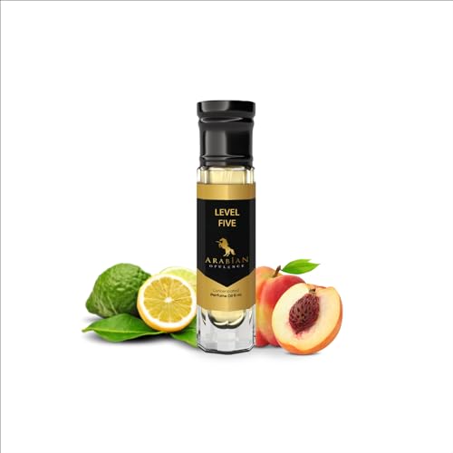 Arabian Opulence FR70 LEVEL FIVE Roll-on Parfümöl | Konzentriertes Duftkörperöl | Langanhaltendes Ölbasiertes Parfüm für Frauen | Reisegröße Alkoholfreies Sanftes Parfümöl Flasche (6ml) Arabian Opulence FR70 LEVEL FIVE Roll-on Parfümöl | Konzentriertes Duftkörperöl | Langanhaltendes Ölbasiertes Parfüm für Frauen | Reisegröße Alkoholfreies Sanftes Parfümöl Flasche (6ml) von Arabian Opulence